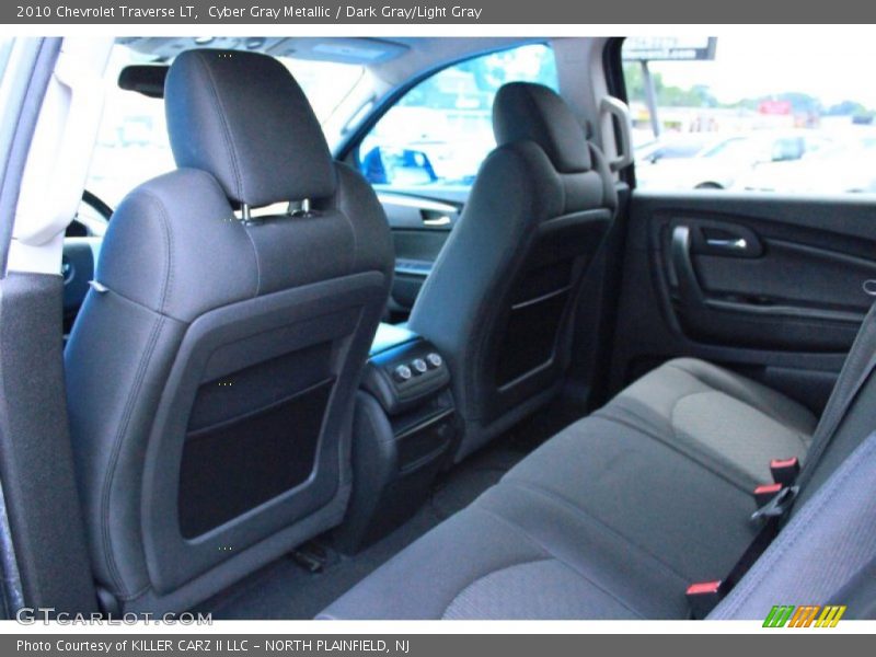 Cyber Gray Metallic / Dark Gray/Light Gray 2010 Chevrolet Traverse LT
