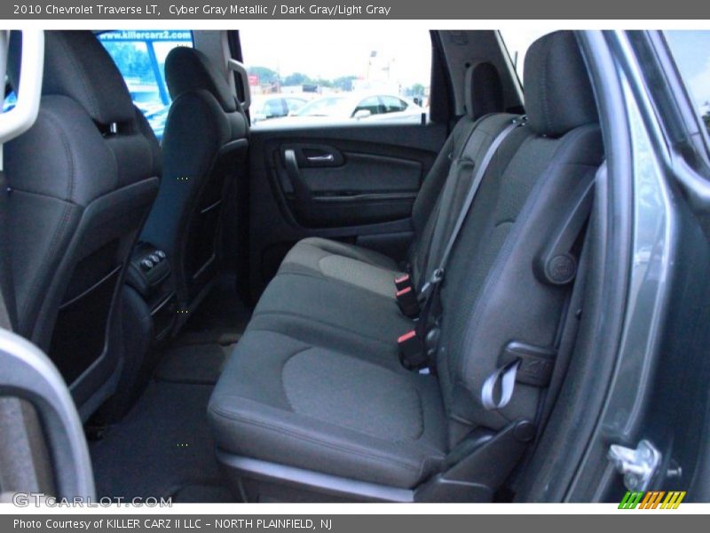 Cyber Gray Metallic / Dark Gray/Light Gray 2010 Chevrolet Traverse LT