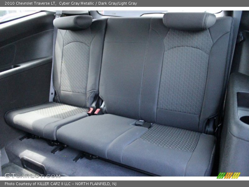 Cyber Gray Metallic / Dark Gray/Light Gray 2010 Chevrolet Traverse LT