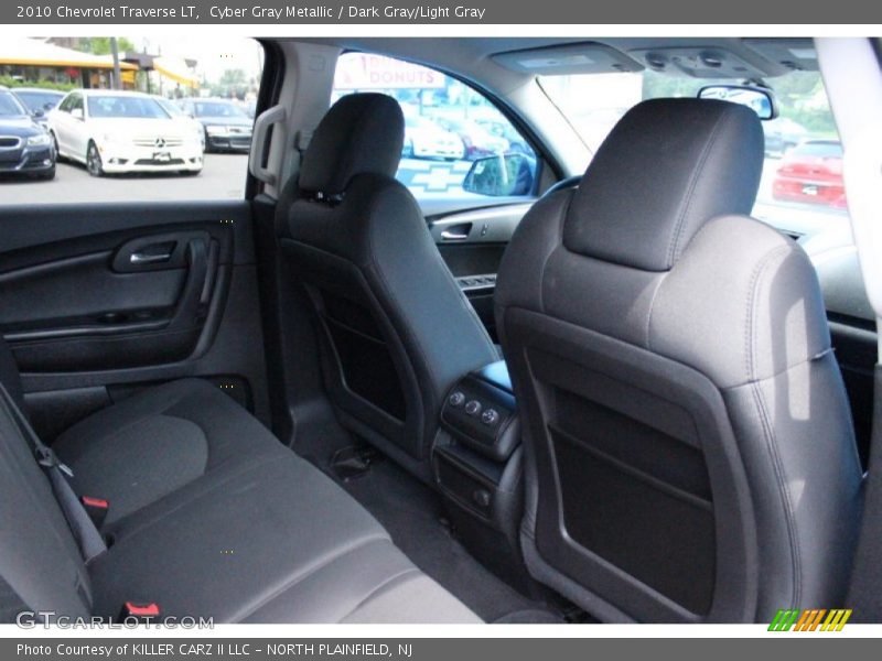 Cyber Gray Metallic / Dark Gray/Light Gray 2010 Chevrolet Traverse LT