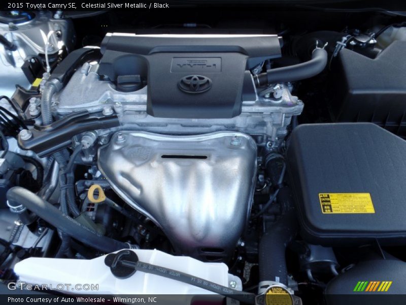 Celestial Silver Metallic / Black 2015 Toyota Camry SE
