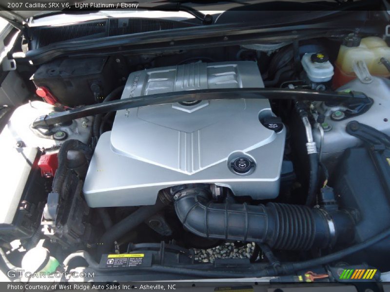 Light Platinum / Ebony 2007 Cadillac SRX V6