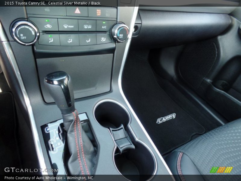 Celestial Silver Metallic / Black 2015 Toyota Camry SE
