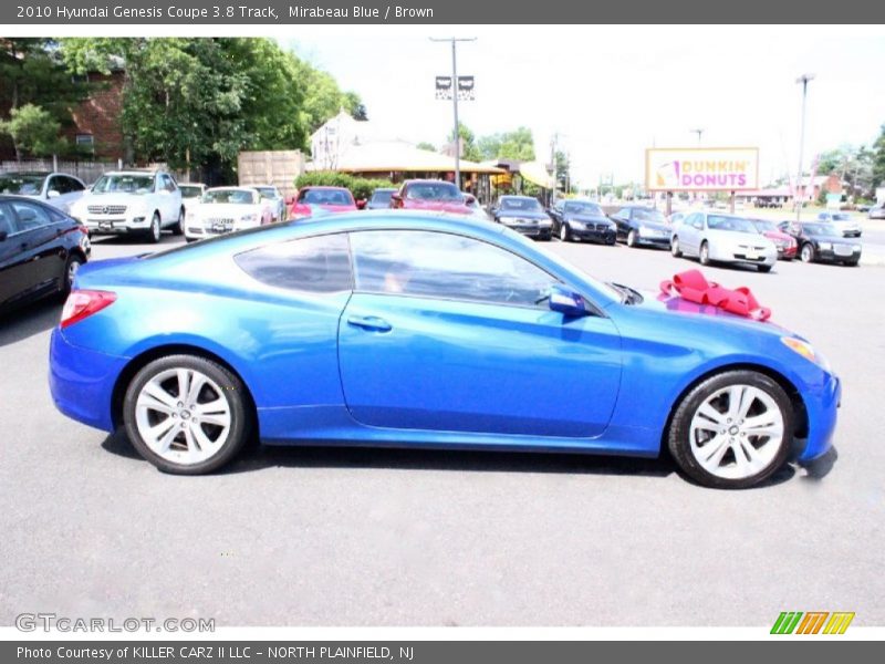 Mirabeau Blue / Brown 2010 Hyundai Genesis Coupe 3.8 Track