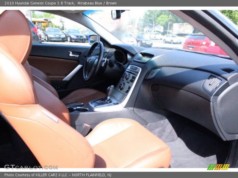 Mirabeau Blue / Brown 2010 Hyundai Genesis Coupe 3.8 Track