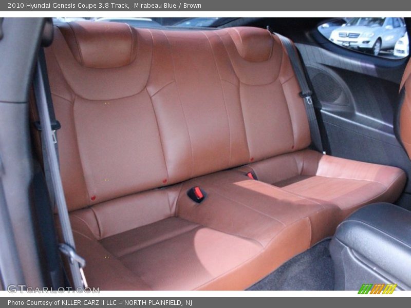 Mirabeau Blue / Brown 2010 Hyundai Genesis Coupe 3.8 Track