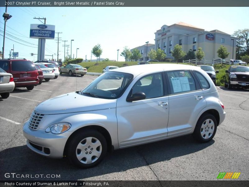 Bright Silver Metallic / Pastel Slate Gray 2007 Chrysler PT Cruiser