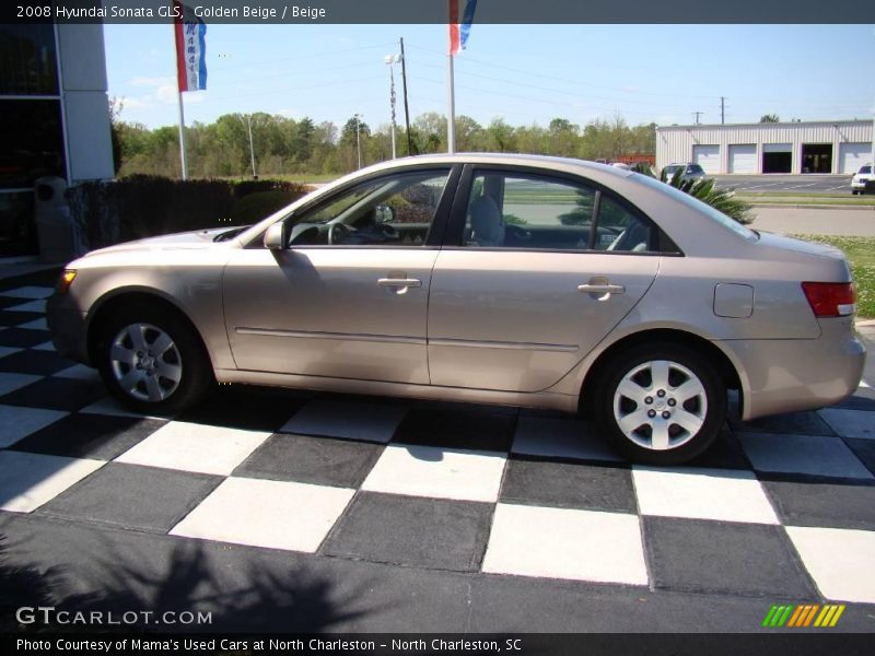 Golden Beige / Beige 2008 Hyundai Sonata GLS