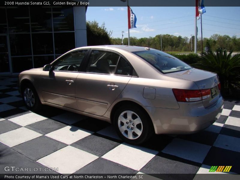 Golden Beige / Beige 2008 Hyundai Sonata GLS