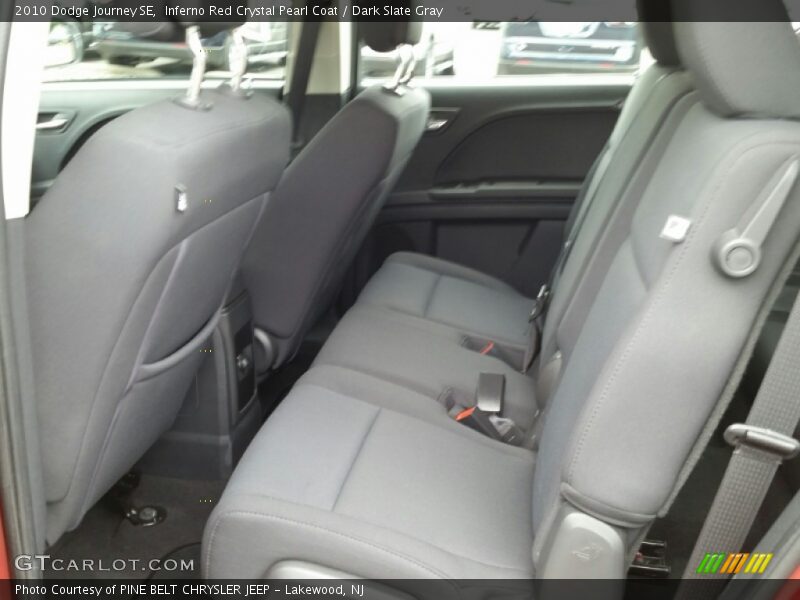 Inferno Red Crystal Pearl Coat / Dark Slate Gray 2010 Dodge Journey SE