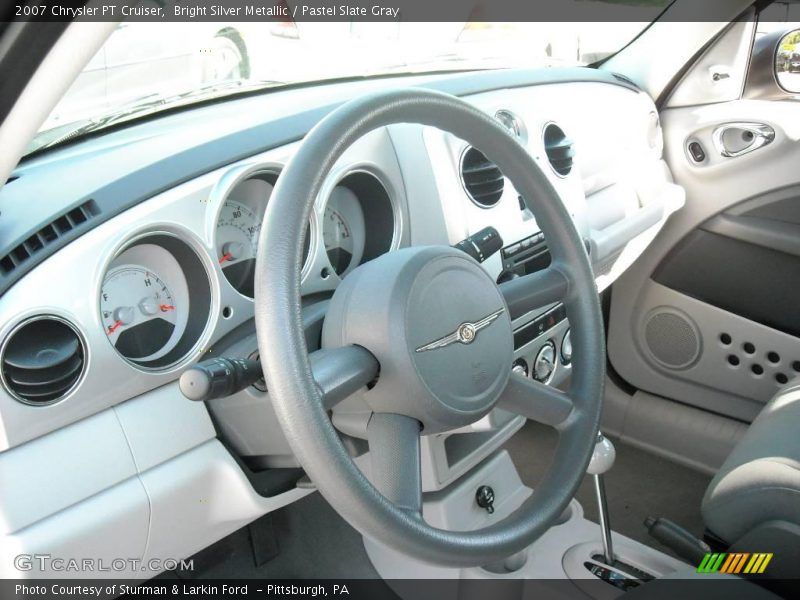 Bright Silver Metallic / Pastel Slate Gray 2007 Chrysler PT Cruiser