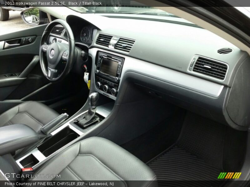 Black / Titan Black 2012 Volkswagen Passat 2.5L SE