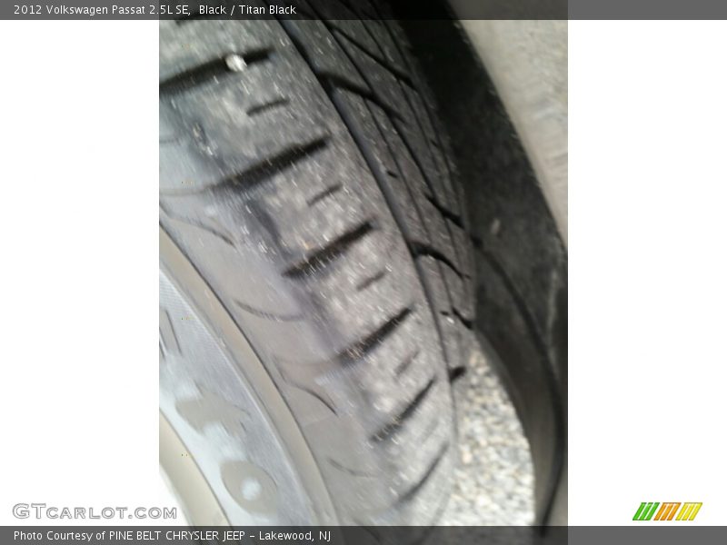 Black / Titan Black 2012 Volkswagen Passat 2.5L SE
