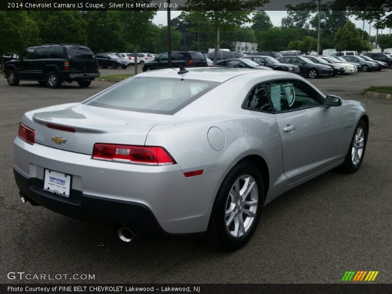 Silver Ice Metallic / Black 2014 Chevrolet Camaro LS Coupe