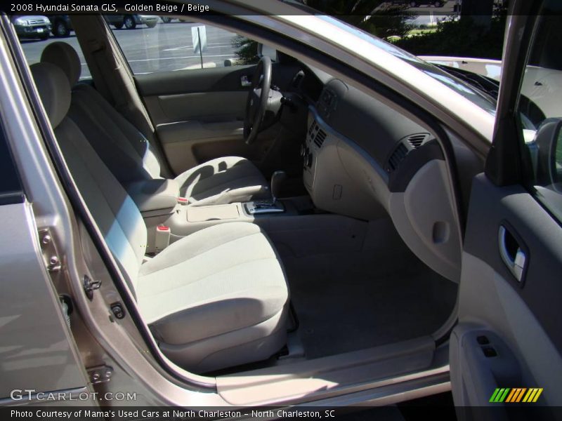 Golden Beige / Beige 2008 Hyundai Sonata GLS
