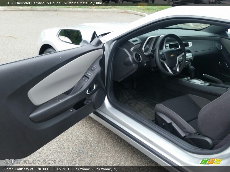 Silver Ice Metallic / Black 2014 Chevrolet Camaro LS Coupe