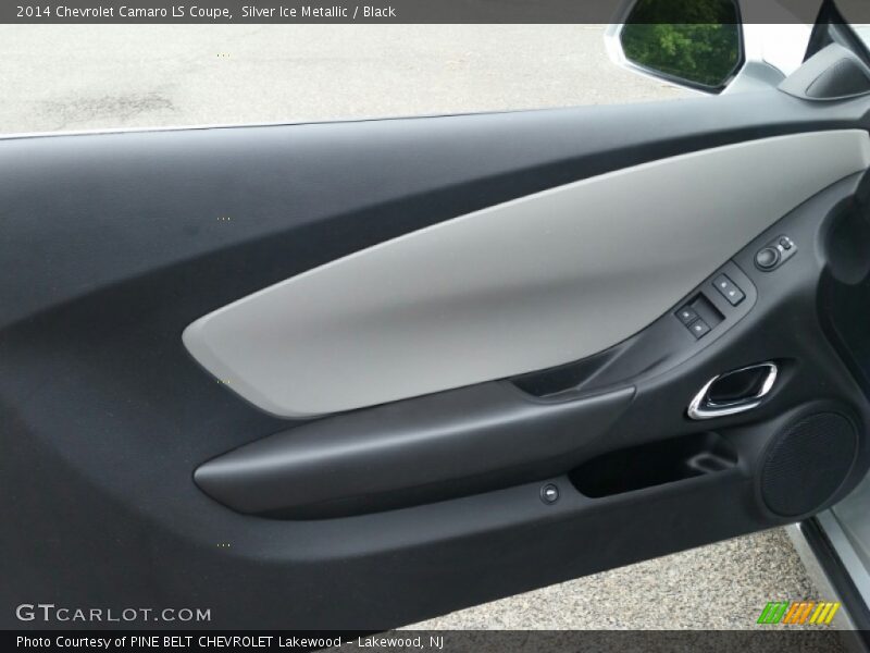 Silver Ice Metallic / Black 2014 Chevrolet Camaro LS Coupe