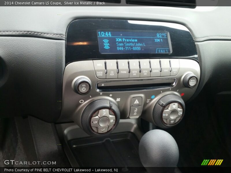 Silver Ice Metallic / Black 2014 Chevrolet Camaro LS Coupe