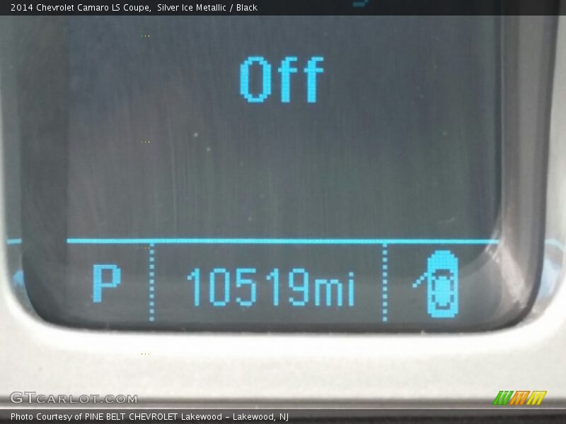 Silver Ice Metallic / Black 2014 Chevrolet Camaro LS Coupe