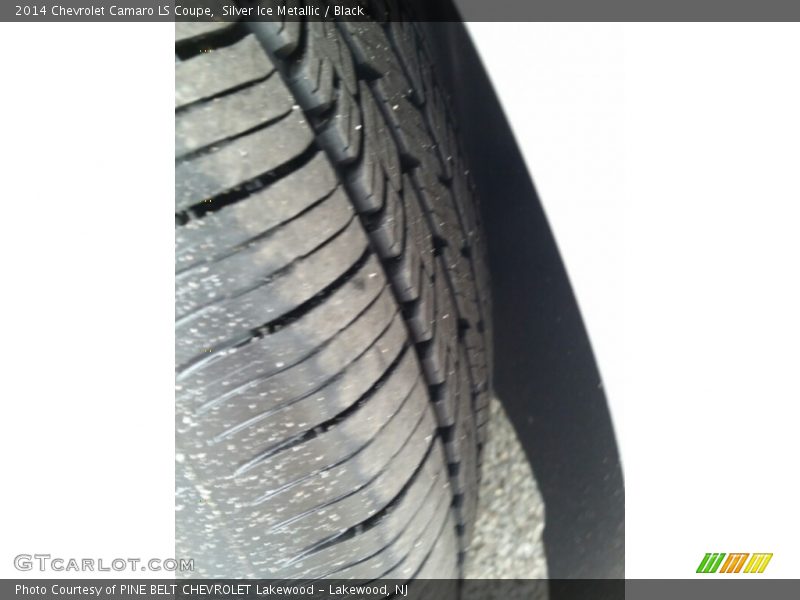 Silver Ice Metallic / Black 2014 Chevrolet Camaro LS Coupe