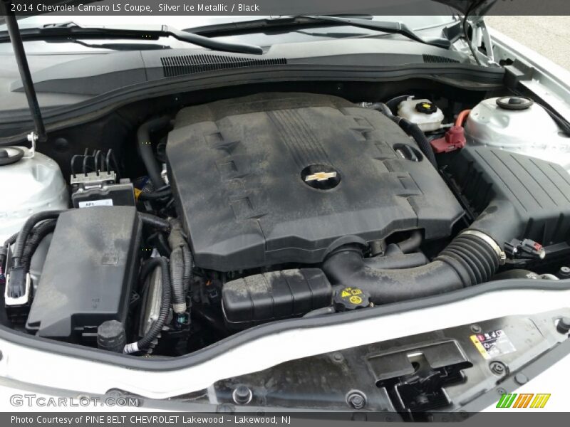 Silver Ice Metallic / Black 2014 Chevrolet Camaro LS Coupe