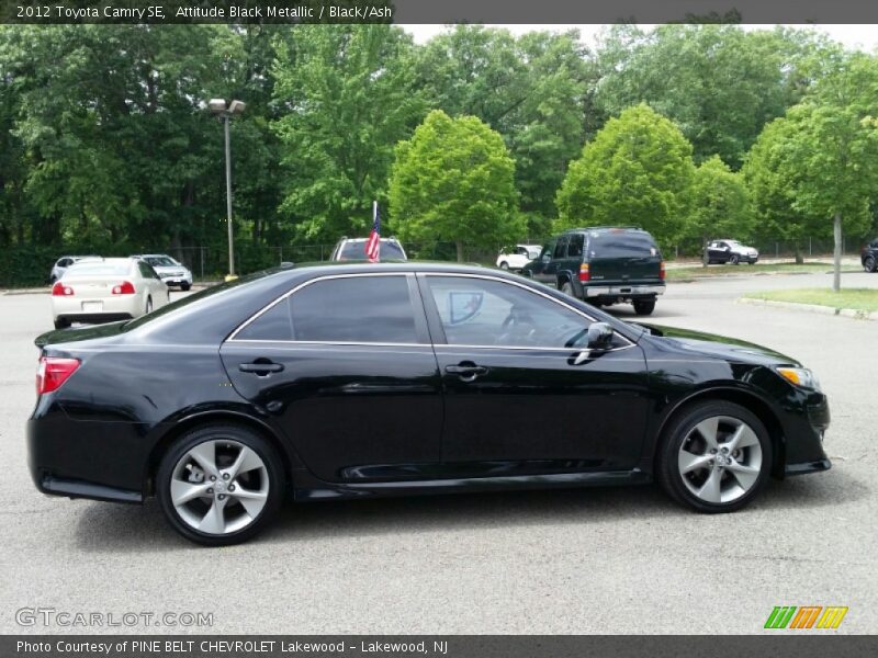 Attitude Black Metallic / Black/Ash 2012 Toyota Camry SE