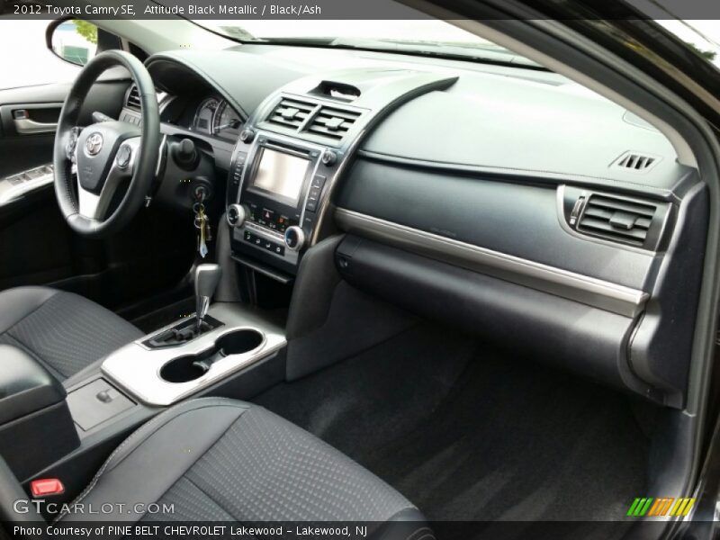 Attitude Black Metallic / Black/Ash 2012 Toyota Camry SE