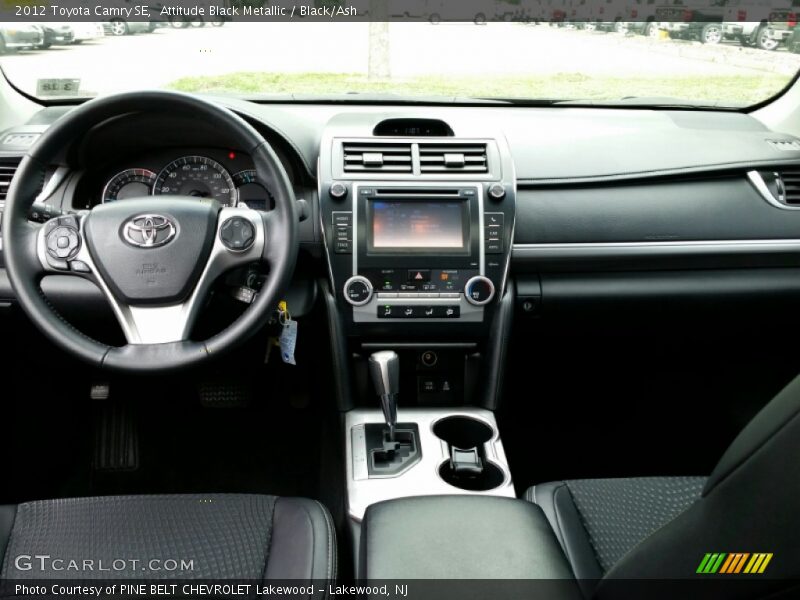 Attitude Black Metallic / Black/Ash 2012 Toyota Camry SE