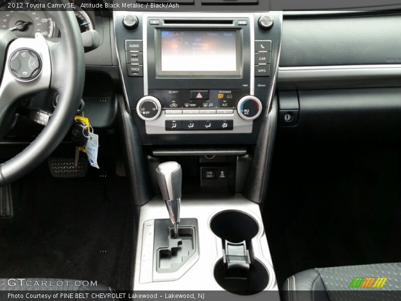 Attitude Black Metallic / Black/Ash 2012 Toyota Camry SE