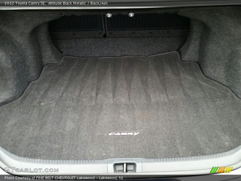 Attitude Black Metallic / Black/Ash 2012 Toyota Camry SE