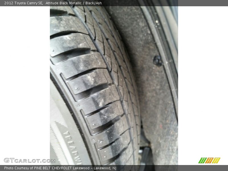 Attitude Black Metallic / Black/Ash 2012 Toyota Camry SE