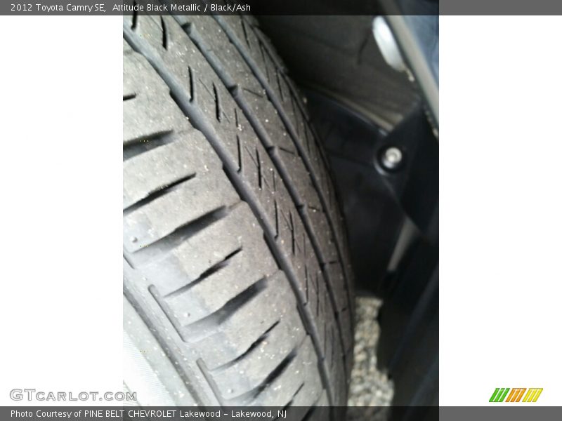 Attitude Black Metallic / Black/Ash 2012 Toyota Camry SE