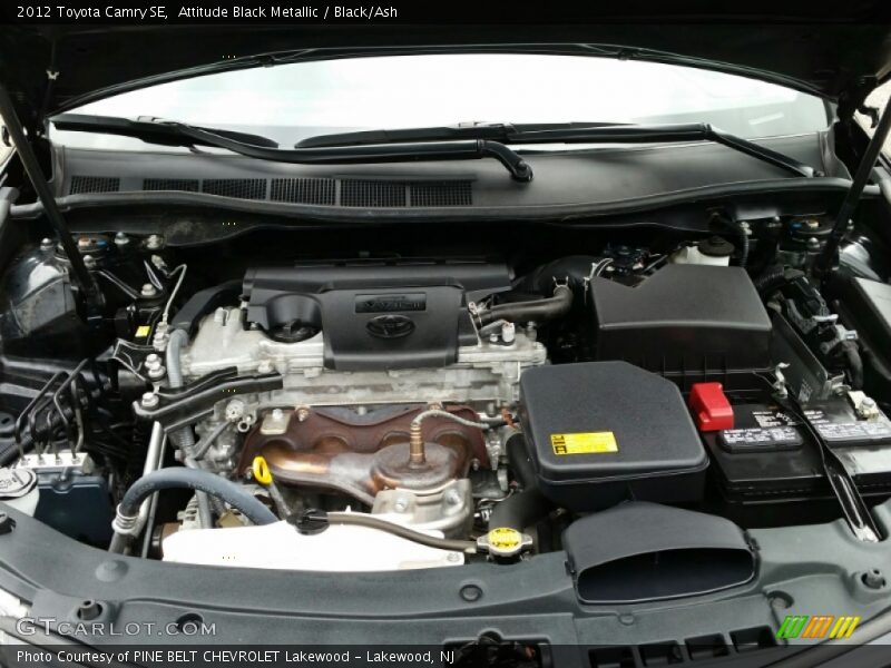 Attitude Black Metallic / Black/Ash 2012 Toyota Camry SE