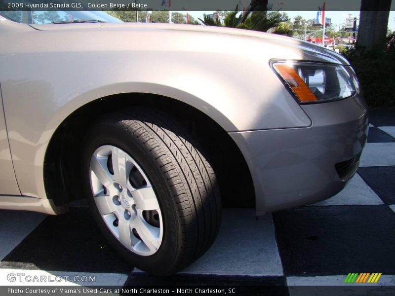 Golden Beige / Beige 2008 Hyundai Sonata GLS
