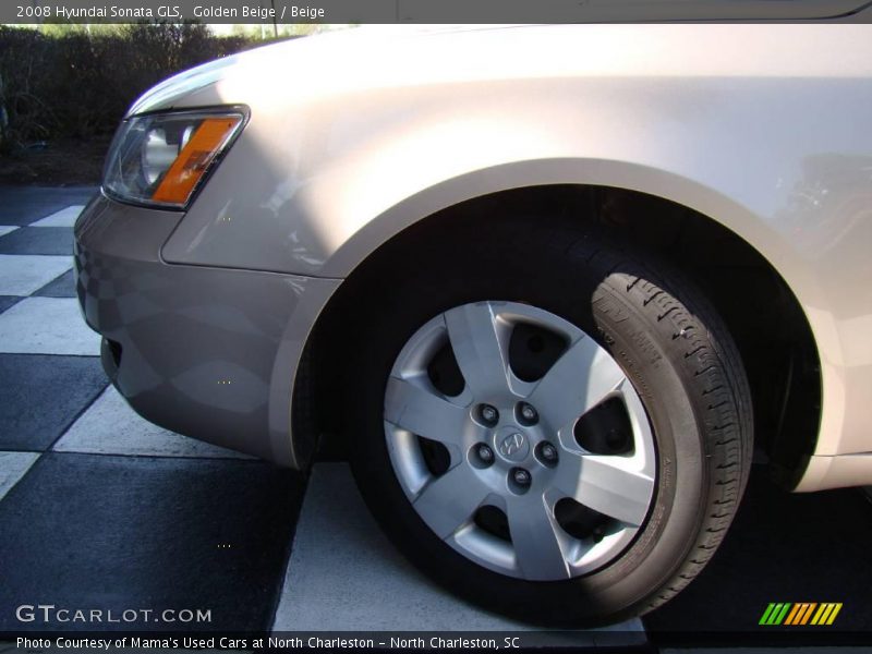 Golden Beige / Beige 2008 Hyundai Sonata GLS