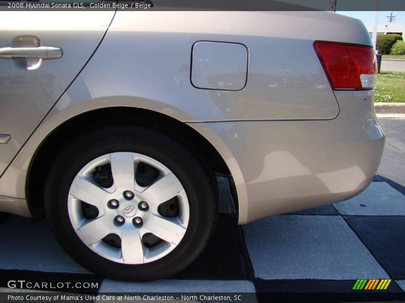 Golden Beige / Beige 2008 Hyundai Sonata GLS