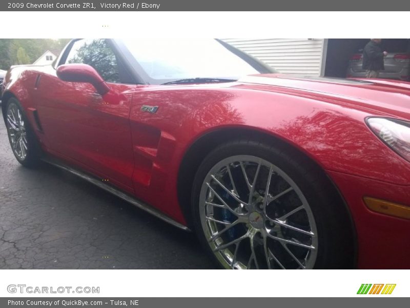 Victory Red / Ebony 2009 Chevrolet Corvette ZR1