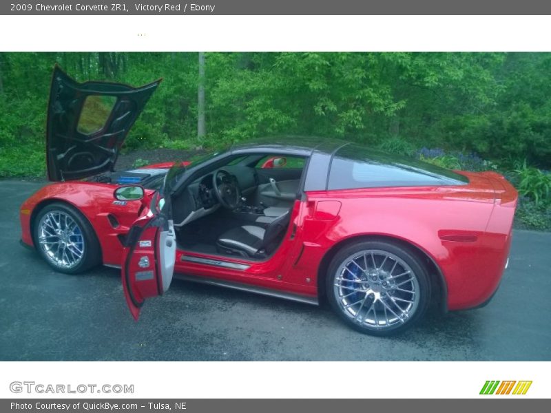 Victory Red / Ebony 2009 Chevrolet Corvette ZR1