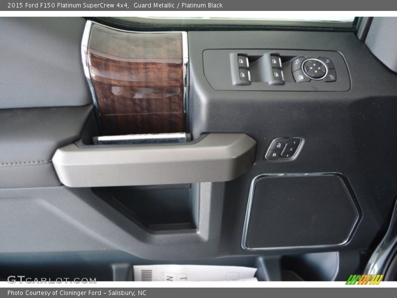 Guard Metallic / Platinum Black 2015 Ford F150 Platinum SuperCrew 4x4