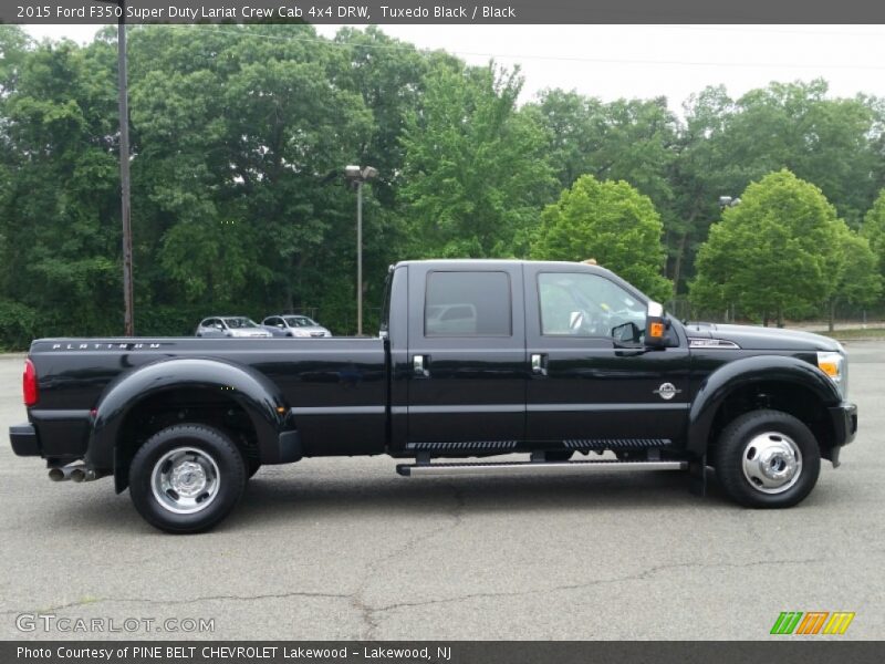 Tuxedo Black / Black 2015 Ford F350 Super Duty Lariat Crew Cab 4x4 DRW