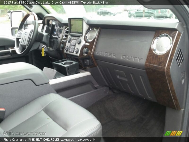 Tuxedo Black / Black 2015 Ford F350 Super Duty Lariat Crew Cab 4x4 DRW