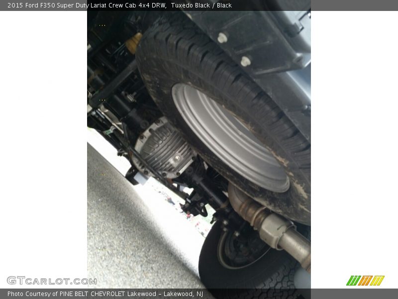 Tuxedo Black / Black 2015 Ford F350 Super Duty Lariat Crew Cab 4x4 DRW