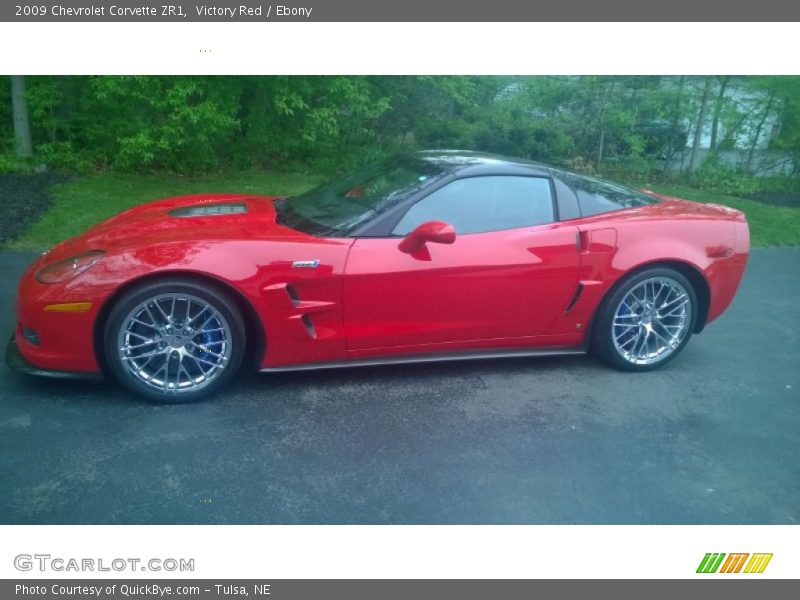 Victory Red / Ebony 2009 Chevrolet Corvette ZR1