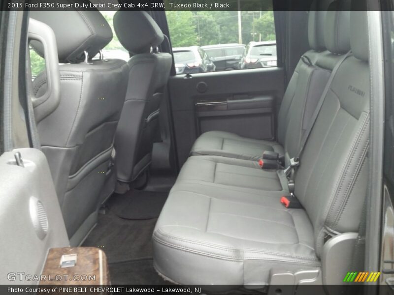Tuxedo Black / Black 2015 Ford F350 Super Duty Lariat Crew Cab 4x4 DRW
