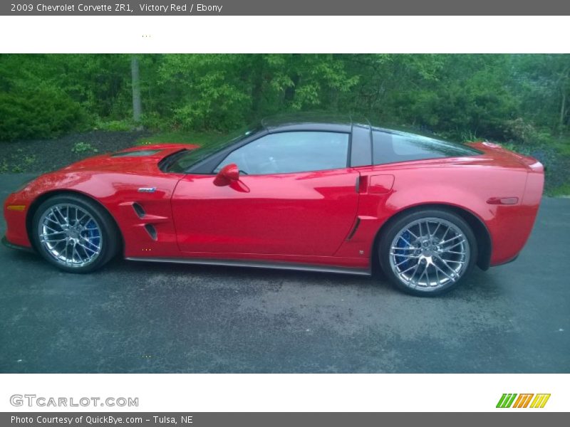  2009 Corvette ZR1 Victory Red