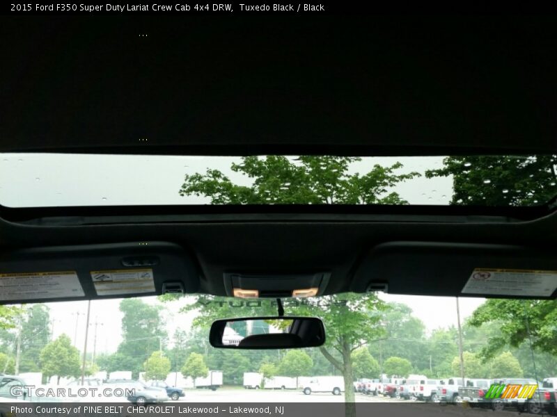 Tuxedo Black / Black 2015 Ford F350 Super Duty Lariat Crew Cab 4x4 DRW