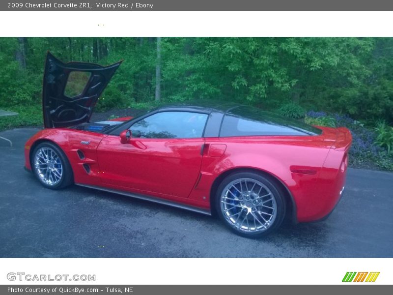 Victory Red / Ebony 2009 Chevrolet Corvette ZR1
