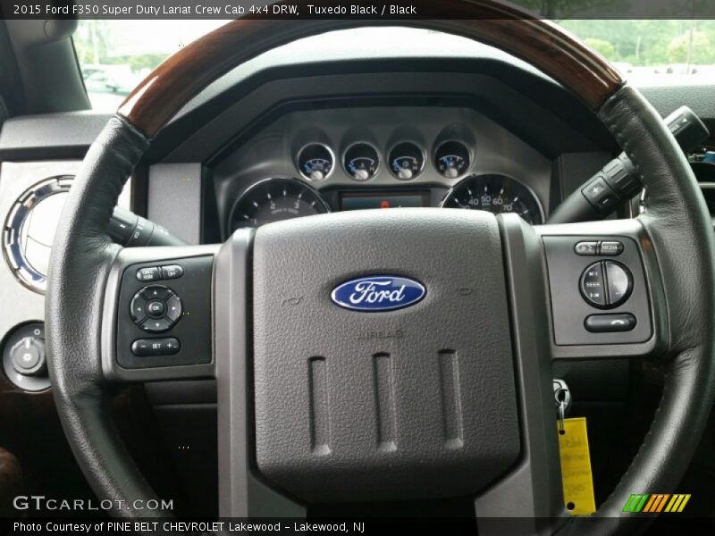 Tuxedo Black / Black 2015 Ford F350 Super Duty Lariat Crew Cab 4x4 DRW