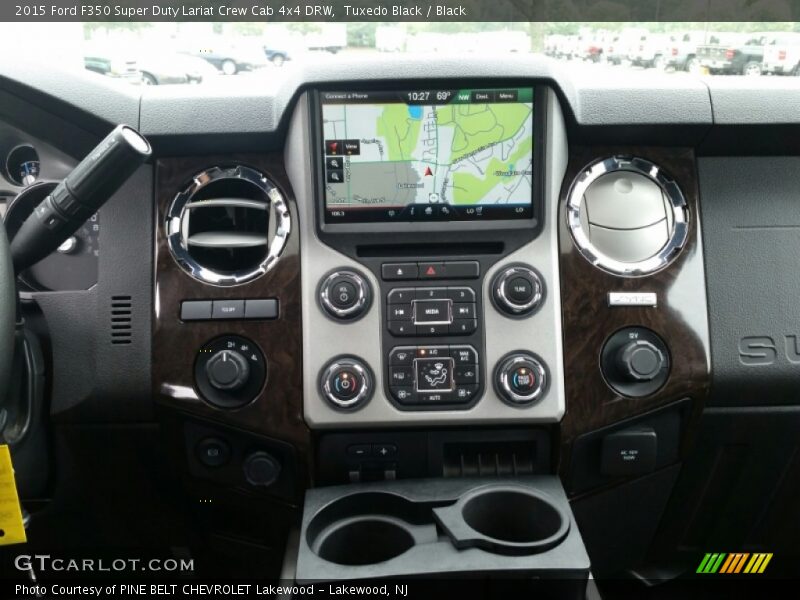 Tuxedo Black / Black 2015 Ford F350 Super Duty Lariat Crew Cab 4x4 DRW