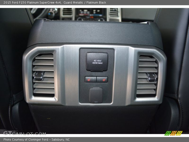 Guard Metallic / Platinum Black 2015 Ford F150 Platinum SuperCrew 4x4
